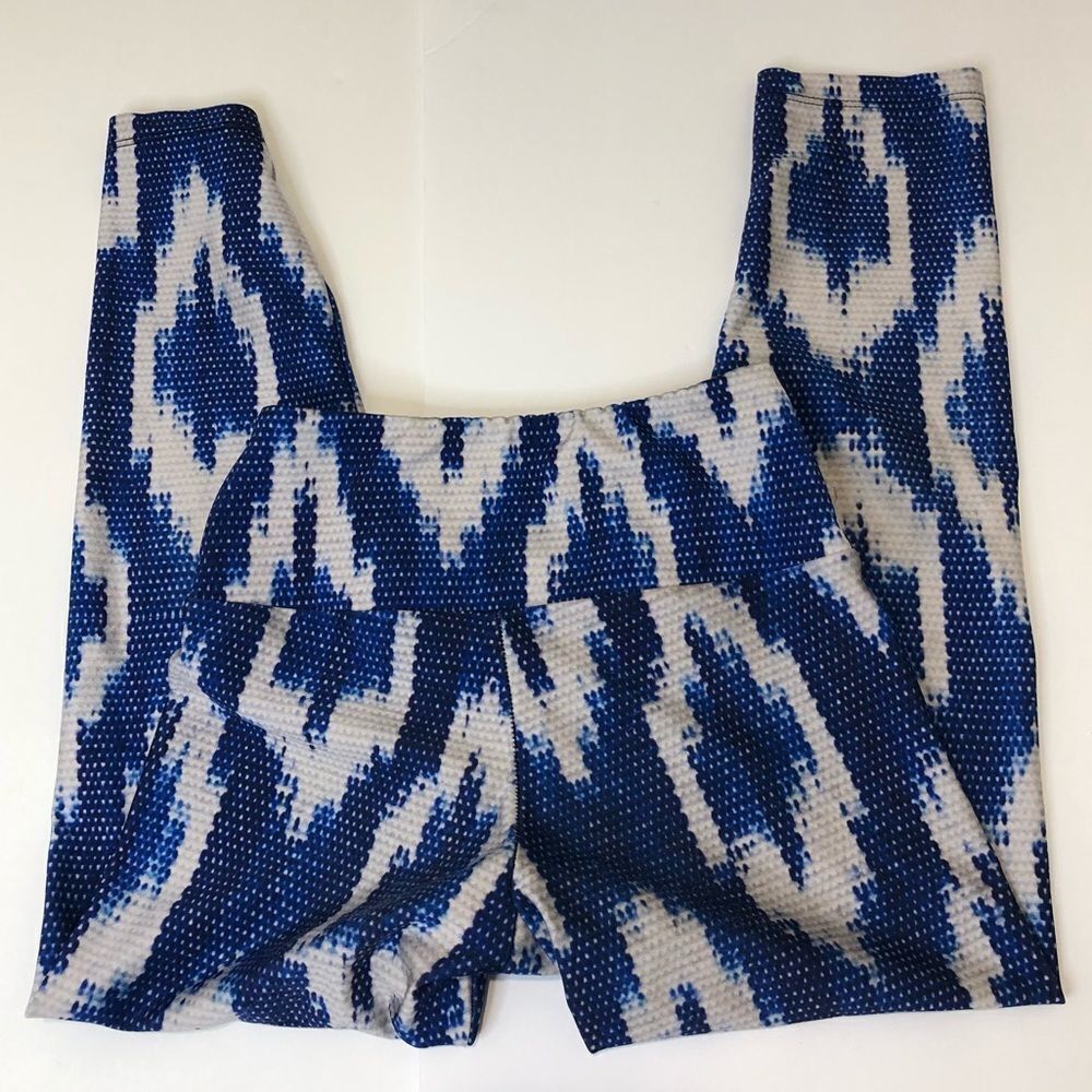 Goldsheep blue and gray capri leggings x small - Picture 2 of 4